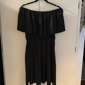 Off Shoulder Black Summer🏖️ Dress☀️
